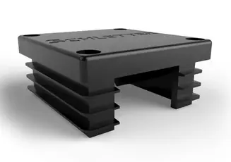 Schletter - Embout fermeture plastique Solo noir