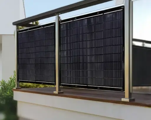 [8249953] Sunman - Balconyease 2 panneaux solaires légers,400W kit incl micro-onduleur, câble,prise